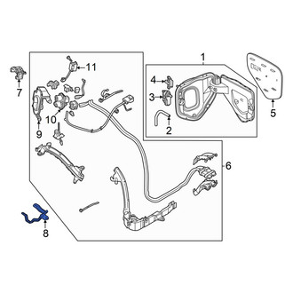 Volkswagen OE - Battery Charging Cable Bracket