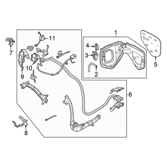 Volkswagen OE - Side Panel - Electrical Components (Charging Port & Components)