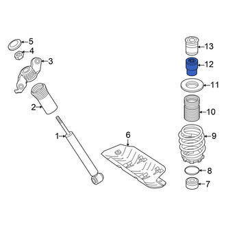 Volkswagen OE - Rear Suspension Strut Bumper