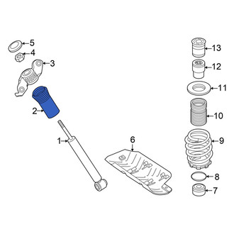 Volkswagen OE - Rear Suspension Strut Bellows