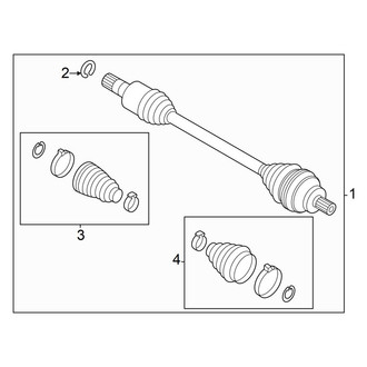 Volkswagen OE - Rear Suspension - Drive Axles