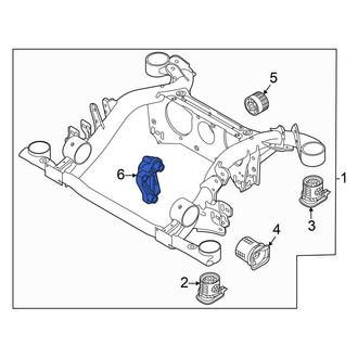 Volkswagen OE - Rear Suspension Crossmember Reinforcement
