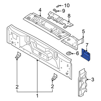 Volkswagen OE - Rear Left Rear Body Panel Filler Panel