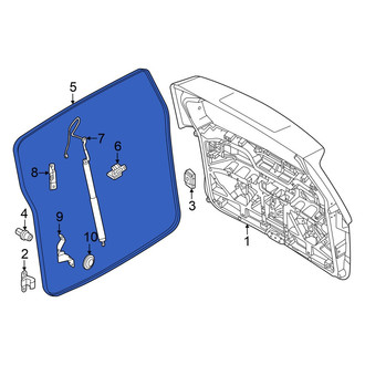 Volkswagen OE - Rear Hatch Seal