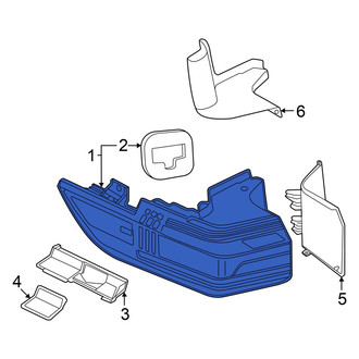 Volkswagen OE - Rear Left Outer Tail Light Assembly