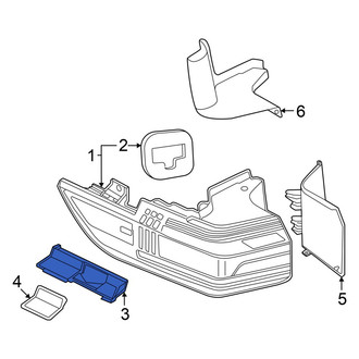 Volkswagen OE - Tail Light Bracket