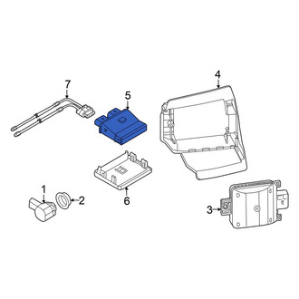 Volkswagen OE - Rear Liftgate Control Module