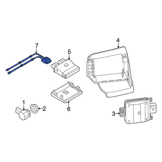 Volkswagen OE - Rear Liftgate Motion Sensor