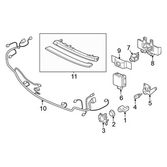 Volkswagen OE - Front Bumper & Grille - Electrical Components