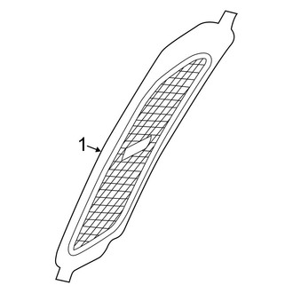 Volkswagen OE - Front Lamps - Side Marker Lamps