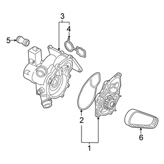 Volkswagen OE - Cooling - Water Pump
