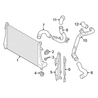 Volkswagen OE - Cooling - Intercooler