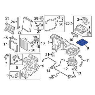 Volkswagen OE - Cabin Air Filter