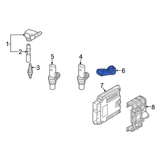 Volkswagen OE - Ignition Knock (Detonation) Sensor