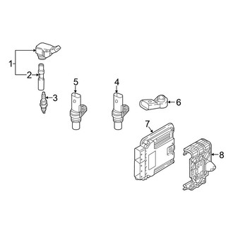 Volkswagen OE - Electrical - Ignition System (SE / SEL / SEL Premium R-Line / SEL R-Line)