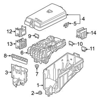 Volkswagen OE - Electrical - Fuse & Relay (Engine Compartment)