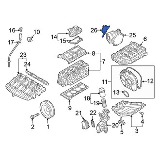 Volkswagen OE - Vacuum Pump Gasket