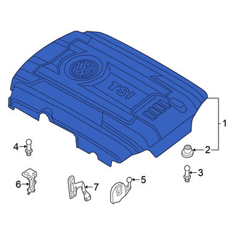Volkswagen OE - Engine Cover