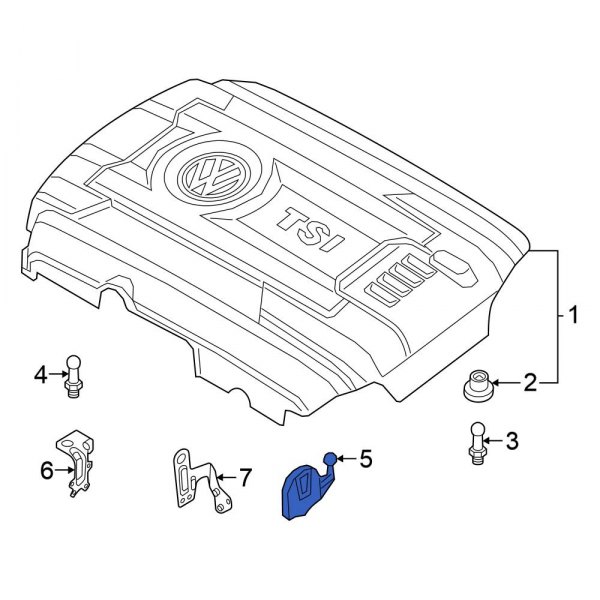 Engine Cover Stud