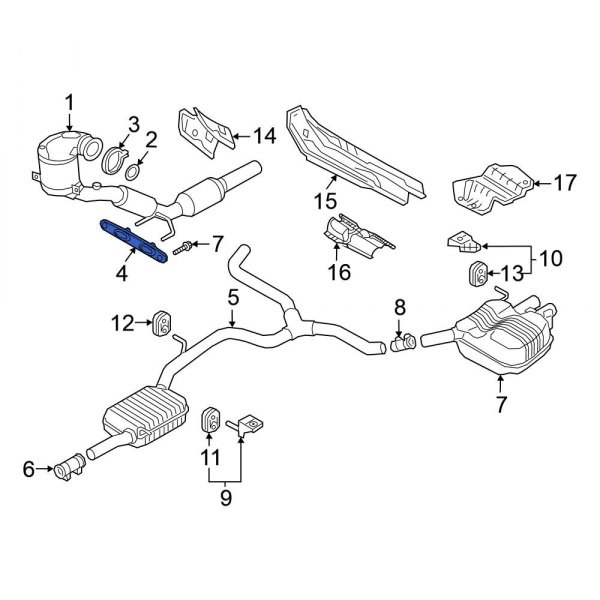 Catalytic Converter Bracket