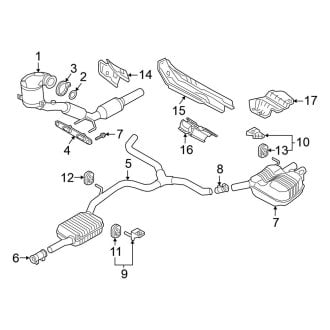 2023 Volkswagen Arteon Exhaust Pipes | Straight, Flex — CARiD.com