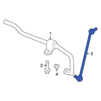 Volkswagen OE - Front Suspension Stabilizer Bar Link