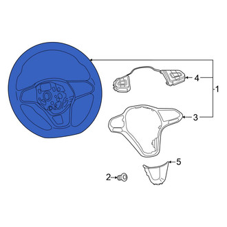 Volkswagen OE - Steering Wheel