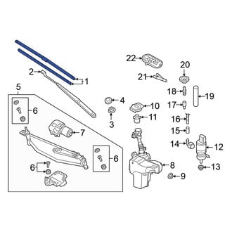 Volkswagen OE - Wiper Blade