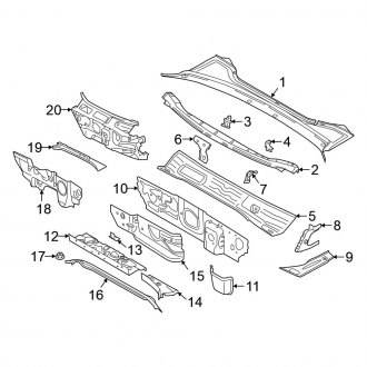 2020 Volkswagen Arteon OEM Body Hoods — CARiD.com