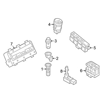Volkswagen OE - Console - Electrical Components