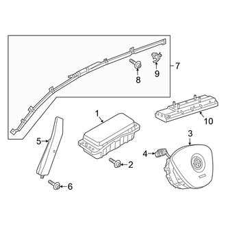 Volkswagen OE - Restraint Systems - Air Bag Components (Air Bags)