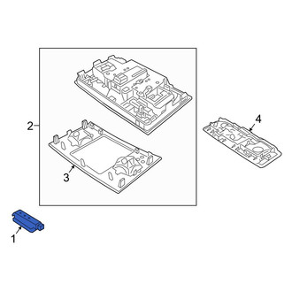 Volkswagen OE - Sun Visor Light