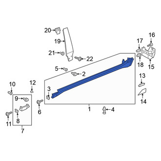 Volkswagen OE - Right Rocker Panel Guard