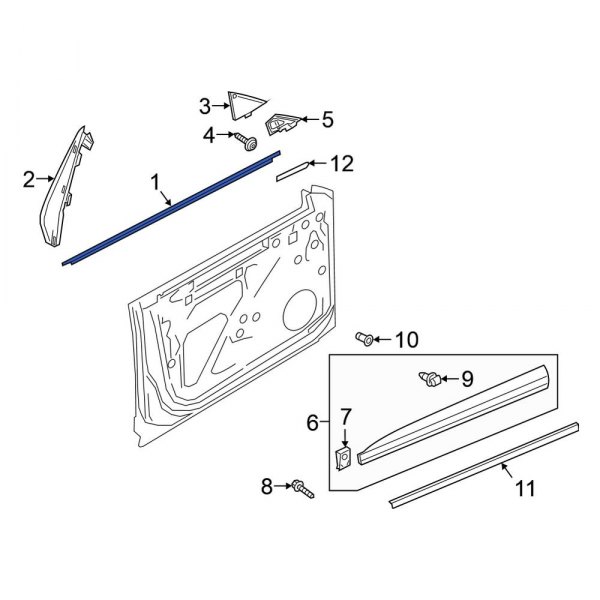 Door Belt Molding