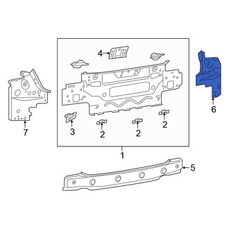 Volkswagen OE - Rear Right Rear Body Panel Extension