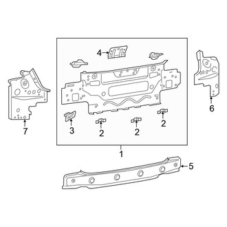 Volkswagen OE - Rear Body & Floor - Rear Body