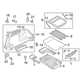 Volkswagen OE - Rear Body & Floor - Interior Trim