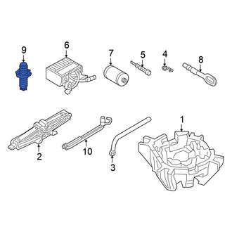 Volkswagen OE - Spare Tire Stud
