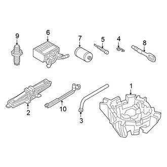 Volkswagen OE - Rear Body & Floor - Jack & Components
