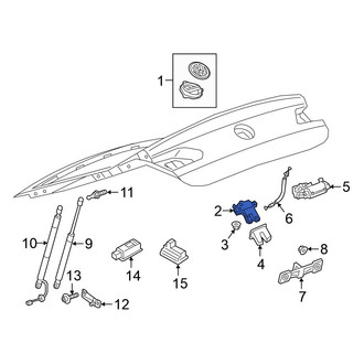Volkswagen OE - Rear Liftgate Latch