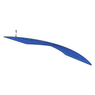 Volkswagen OE - Rear Liftgate Glass