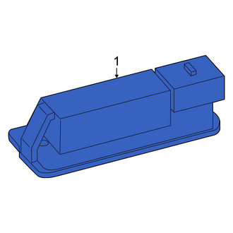 Volkswagen OE - Rear License Plate Light Assembly