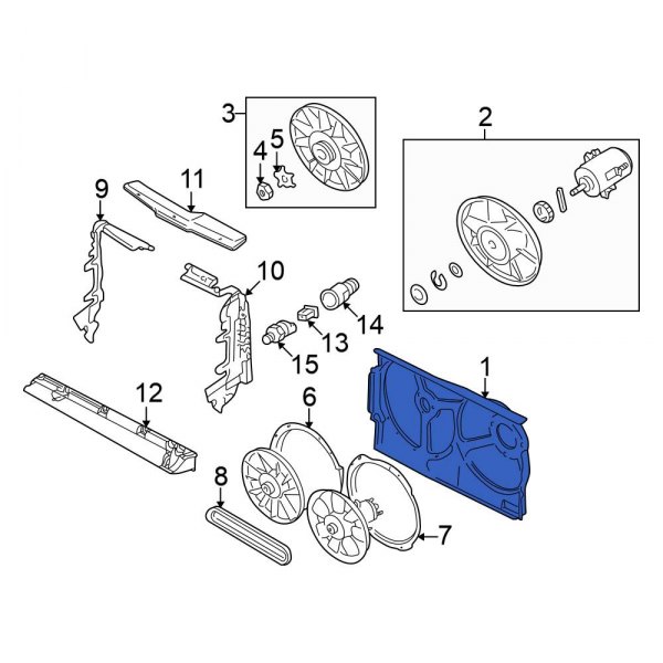 Engine Cooling Fan Shroud