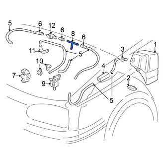 Volkswagen OE - Vacuum Line Adapter