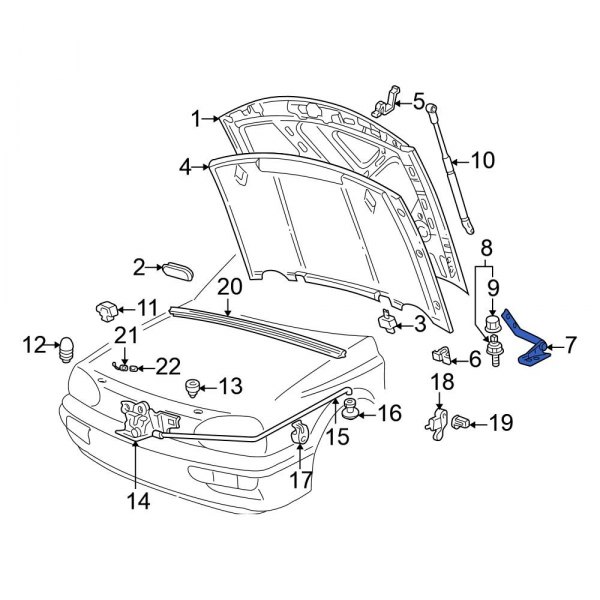 Hood Hinge