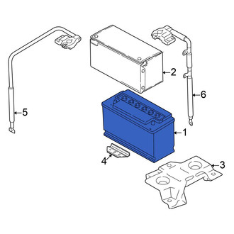 Volkswagen OE - Vehicle Battery
