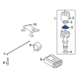 Volkswagen OE - Lower Distributor Cap