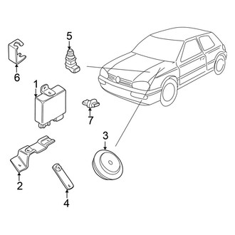 Volkswagen OE - Electrical - Alarm System