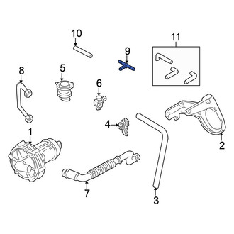 Volkswagen OE - Vacuum Line Adapter