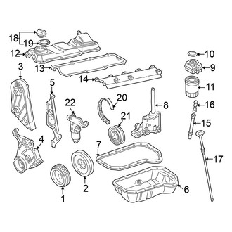 Volkswagen OE - Engine / Transaxle - Engine Parts (2.0L)